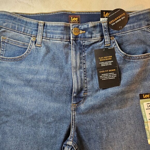 Lee Women's Ultra Lux Comfort Skinny High Rise Jeans - Size 14 - Picture 4 of 8